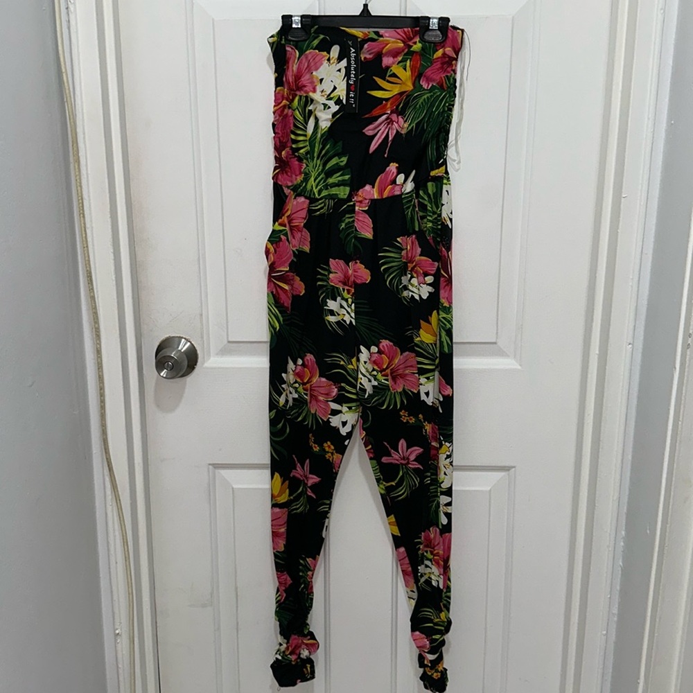 NWT Strapless Jumpsuit